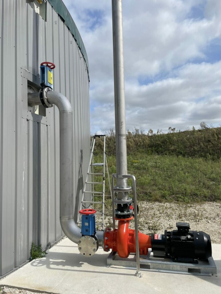 Ajout d’une pompe hacheuse sur cuve d’incorporation directe